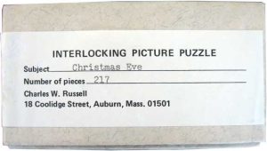 Russel Puzzle Interlocking Picture Puzzle