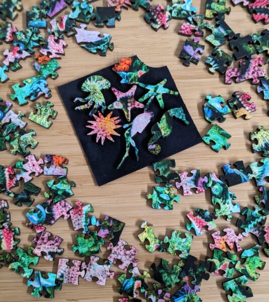 SunStar Wooden Jigsaw Puzzle by Zen Puzzles. Puzzles benefit your brain