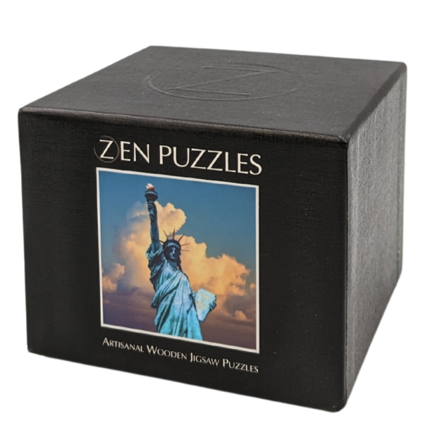 Zen Puzzles- Lady Liberty Puzzle Product Box