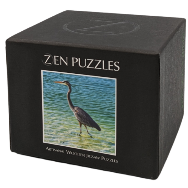 Zen Puzzles- Great Blue Heron Product Box