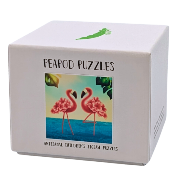 Peapod Puzzles- Flamingos Puzzle Product Box